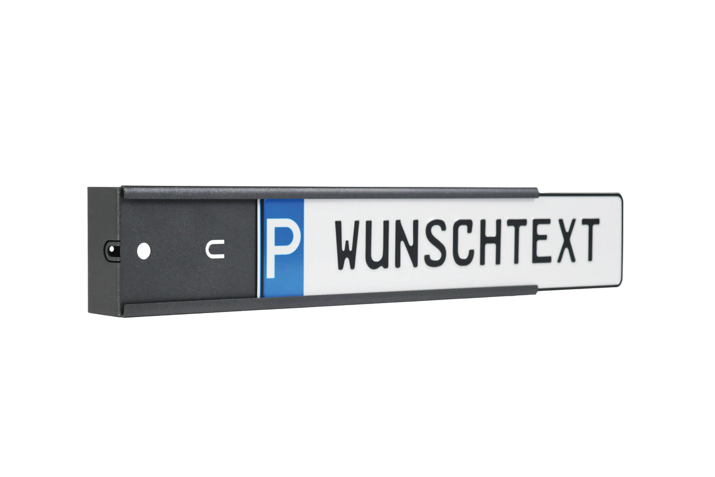 Parkplatzschildhalterung für die Wandmontage